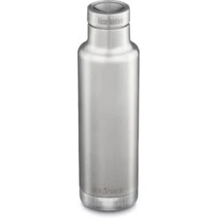 Klean Kanteen Classic Isoleerfles 750ml - Brushed Stainless - Pour Through Cap
