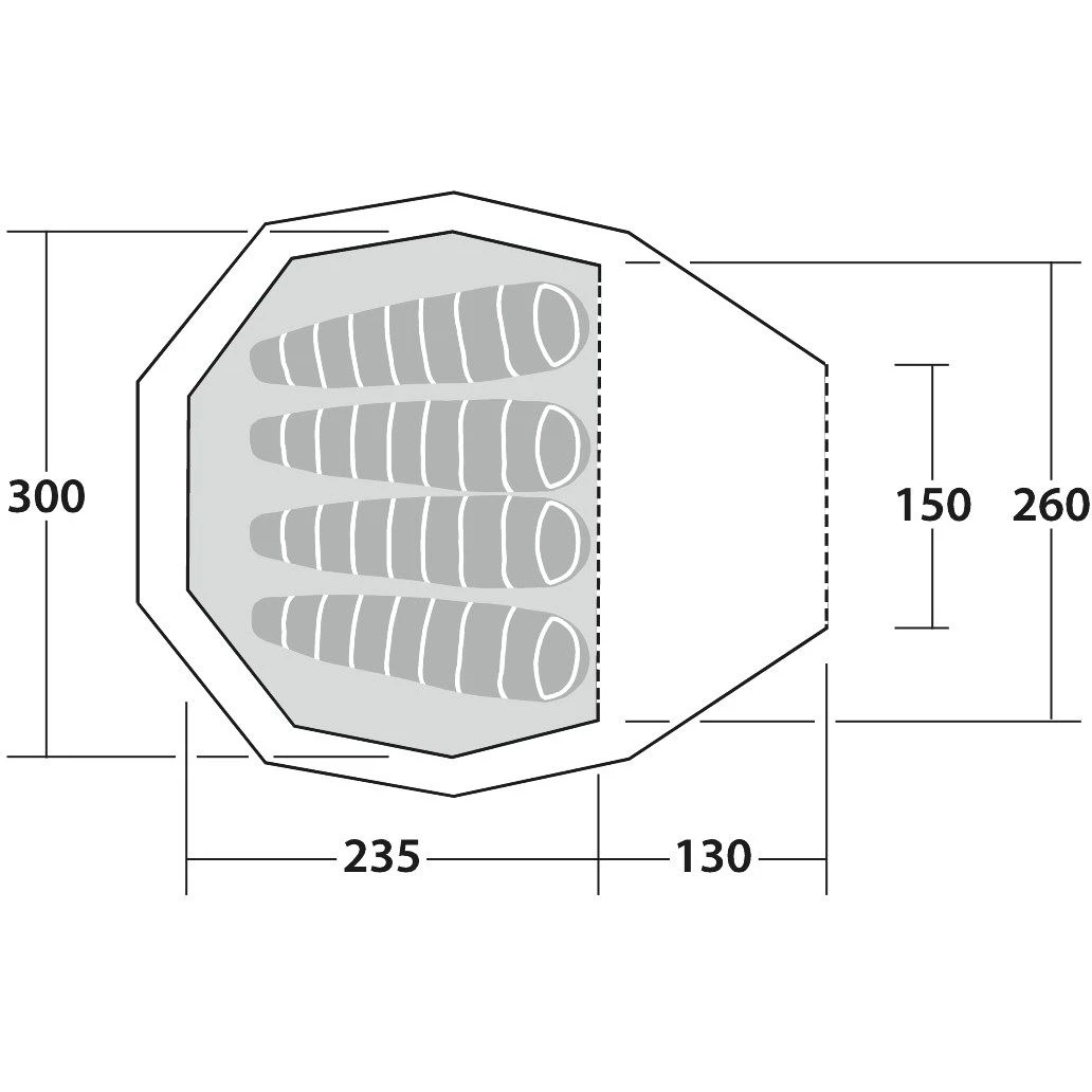 Robens Fairbanks Tent - Khaki 5 Robens Fairbanks Tent - Khaki - Afbeelding 3