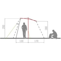 Vaude Drive Wing Tent - Linen -Buitenuitrusting 199117 02 d 374306