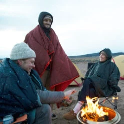 Therm-a-Rest Honcho Poncho - Deken - Blue Print -Buitenuitrusting 2022 thermarest beachcamping washington welsh 0963 1537733