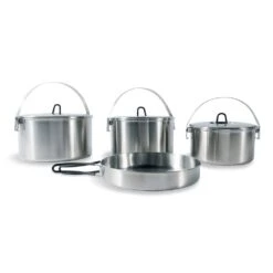 Buitenuitrusting 21 Tatonka Family Cook Set L Pots + Pan