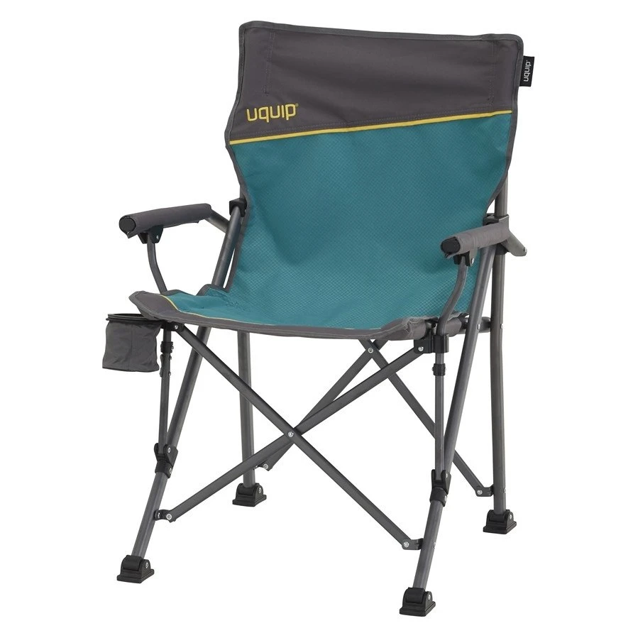 Uquip Roxy Folding Chair - Petrol/grey 3 Uquip Roxy Folding Chair - Petrol/grey