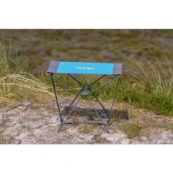 Uquip Fancy Folding Stool - Petrol/grey -Buitenuitrusting 274702 05 d 550541