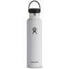 Hydro Flask 24 Oz Standard Mouth Isoleerfles + Flex Dop - 710 Ml - White -Buitenuitrusting 292271 00 d 594722