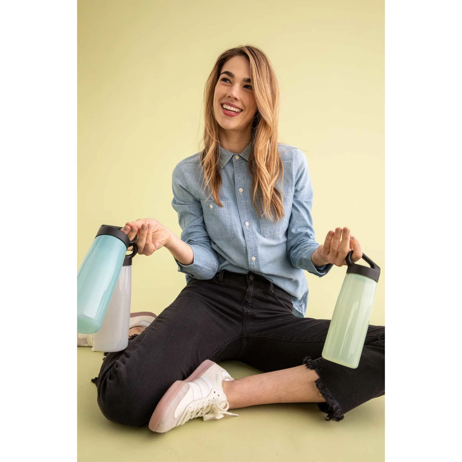 CamelBak Pivot Bottle 1000ml - Cloud 6 CamelBak Pivot Bottle 1000ml - Cloud - Afbeelding 4