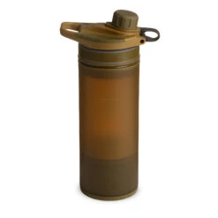 Grayl GeoPress Drinkfles Met Waterfilter - 710ml - Coyote Brown -Buitenuitrusting 411 cbn geopress coyotebrown back 1800px 1465828