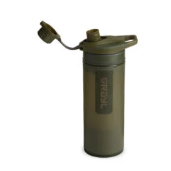 Grayl GeoPress Drinkfles Met Waterfilter - 710ml - Olive Drab -Buitenuitrusting 411 odh geopress olivedrab separated 1800px5 1465813