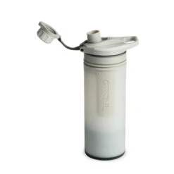 Grayl GeoPress Drinkfles Met Waterfilter - 710ml - Peak White -Buitenuitrusting 411 pwh geopress peakwhite open 1800px 1465834
