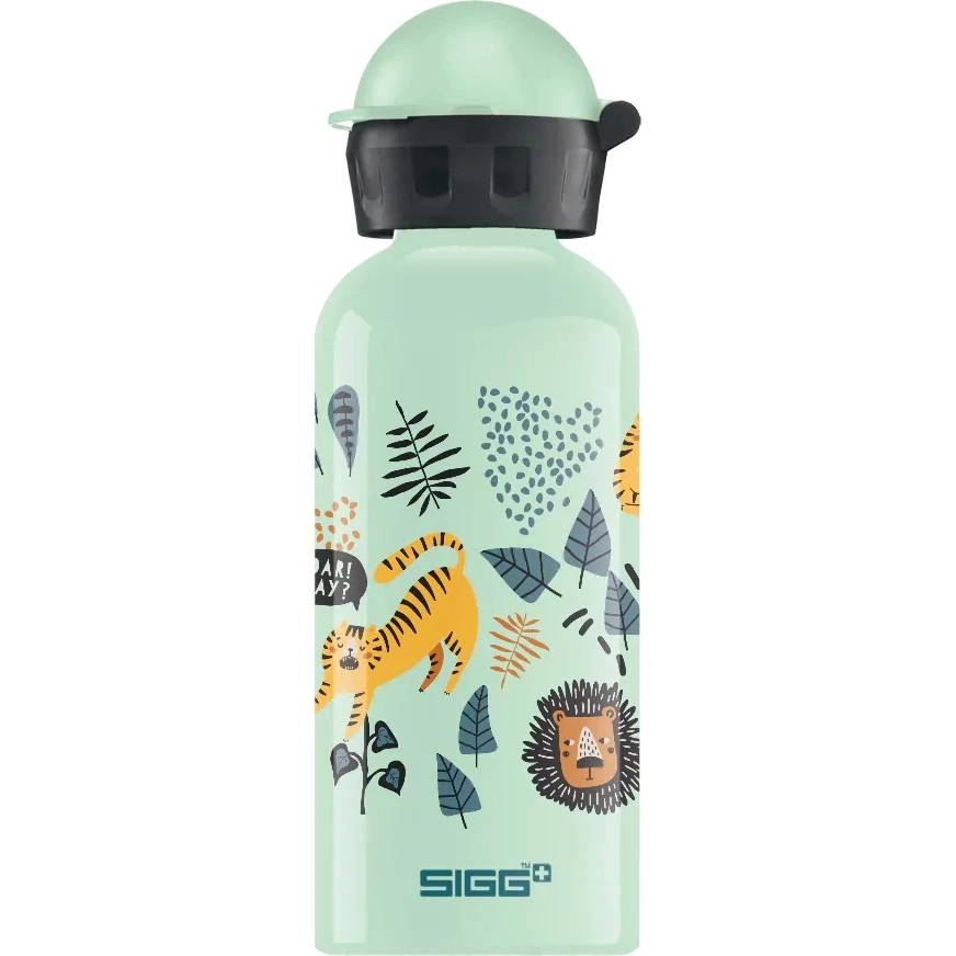SIGG KBT Kids Water Bottle - Kinder Drinkfles - 0.4 L - Jungle TZZ 3 SIGG KBT Kids Water Bottle - Kinder Drinkfles - 0.4 L - Jungle TZZ