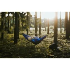 Amazonas Ultra-Light Silk Traveller Hangmat - Ocean -Buitenuitrusting amazonas ultra light silk traveller hammock ocean 6 1507627