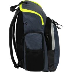 Arena Spiky III 35L Rugzak - Navy-Neon Yellow -Buitenuitrusting arena spiky iii 35l backpack navy neon yellow 4 1251641