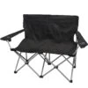 Basic NATURE | Relags Travelchair Love Seat Campingstoel - Zwart