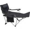 Basic NATURE | Relags Travelchair Luxus Campingstoel - Zwart -Buitenuitrusting basic nature travelchair luxus black 1 1435320