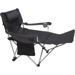 Basic NATURE | Relags Travelchair Luxus Campingstoel - Zwart