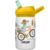 CamelBak Eddy+ Kids Vacuum Insulated Isoleerfles 350ml - Biking Dogs -Buitenuitrusting camelbak eddy kids vacuum insulated bottle 350ml biking dogs a 1154547