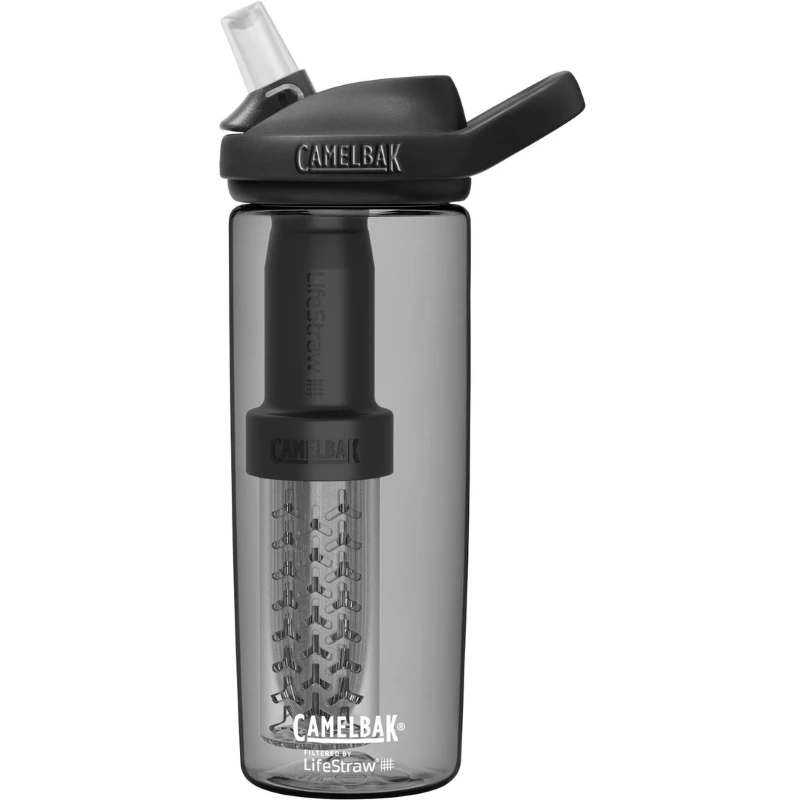 CamelBak Eddy+ Lifestraw Drinkfles 600ml - Charcoal 3 CamelBak Eddy+ Lifestraw Drinkfles 600ml - Charcoal