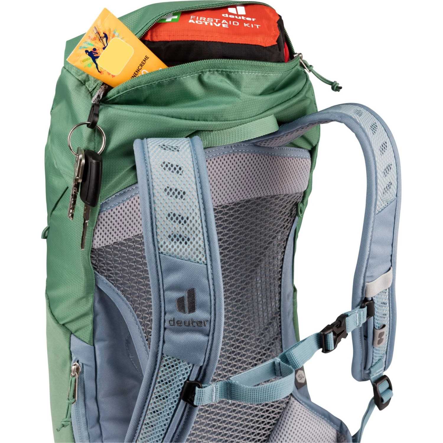 Deuter AC Lite 14 SL Dames Rugzak - Aloe-dusk 12 Deuter AC Lite 14 SL Dames Rugzak - Aloe-dusk - Afbeelding 10