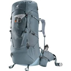 Deuter Aircontact Core 60+10 Trekking Backpack - Graphite-shale -Buitenuitrusting deuter aircontact core 60 10 trekking backpack graphite shale 8 1171411