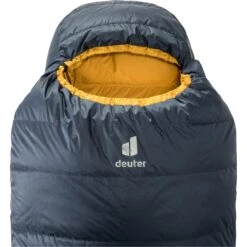 Deuter Astro 500 L Sleeping Bag - Zip Left - Ink-curry 9 Deuter Astro 500 L Sleeping Bag - Zip Left - Ink-curry -Buitenuitrusting deuter astro 500 sleeping bag zip left ink curry 3 925631