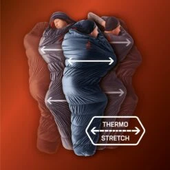 Deuter Exosphere -6° Slaapzak - Rits Links - Umbra-paprika -Buitenuitrusting deuter exosphere 0 el sleeping bag ink paprika 9 1534900