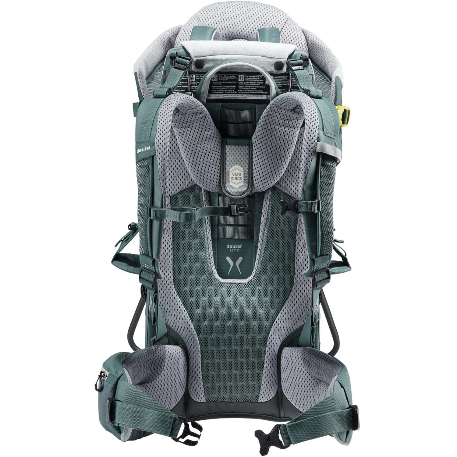 Deuter Kid Comfort Active Child Carrier - Teal 4 Deuter Kid Comfort Active Child Carrier - Teal - Afbeelding 2