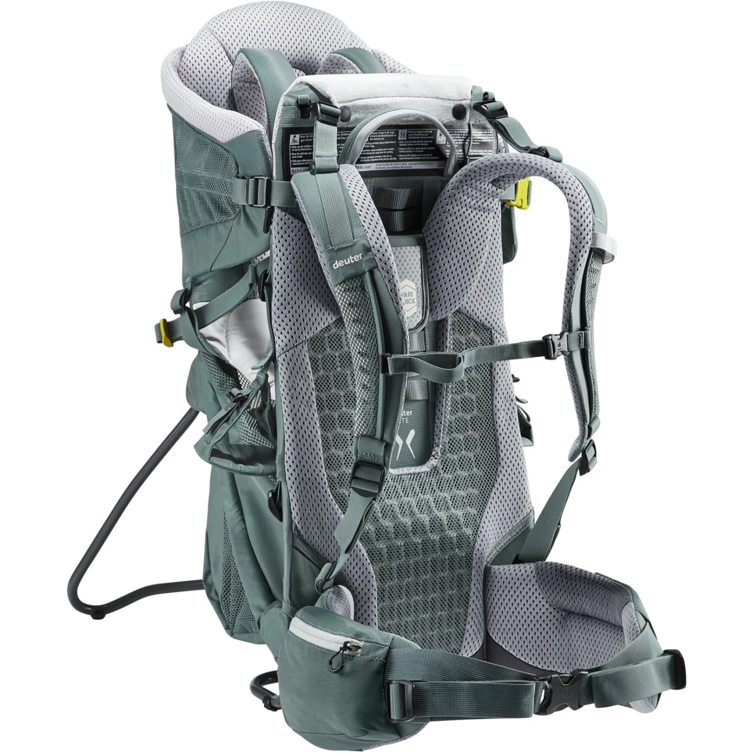 Deuter Kid Comfort Active Child Carrier - Teal 6 Deuter Kid Comfort Active Child Carrier - Teal - Afbeelding 4