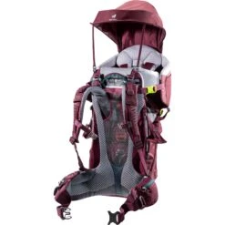 Deuter Kid Comfort Child Carrier - Maron -Buitenuitrusting deuter kid comfort child carrier maron 3 924559