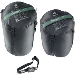 Deuter Orbit 0° SL Dames Slaapzak - Rits Links - Ivy-sage -Buitenuitrusting deuter orbit 0 sl womens sleeping bag ivy sage 6 1535942