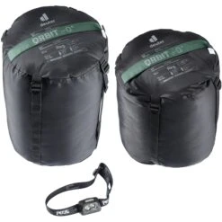 Deuter Orbit 0° Slaapzak - Rits Rechts - Ivy-ink -Buitenuitrusting deuter orbit 0 sleeping bag ivy ink 6 1535945