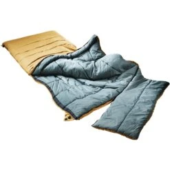 Deuter Orbit SQ -5° Sleeping Bag - Zip Right Caramel-teal -Buitenuitrusting deuter orbit sq 5 sleeping bag caramel teal 3 1176443 2