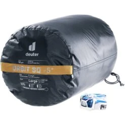 Deuter Orbit SQ -5° Sleeping Bag - Zip Right Caramel-teal -Buitenuitrusting deuter orbit sq 5 sleeping bag caramel teal 4 1176444 2