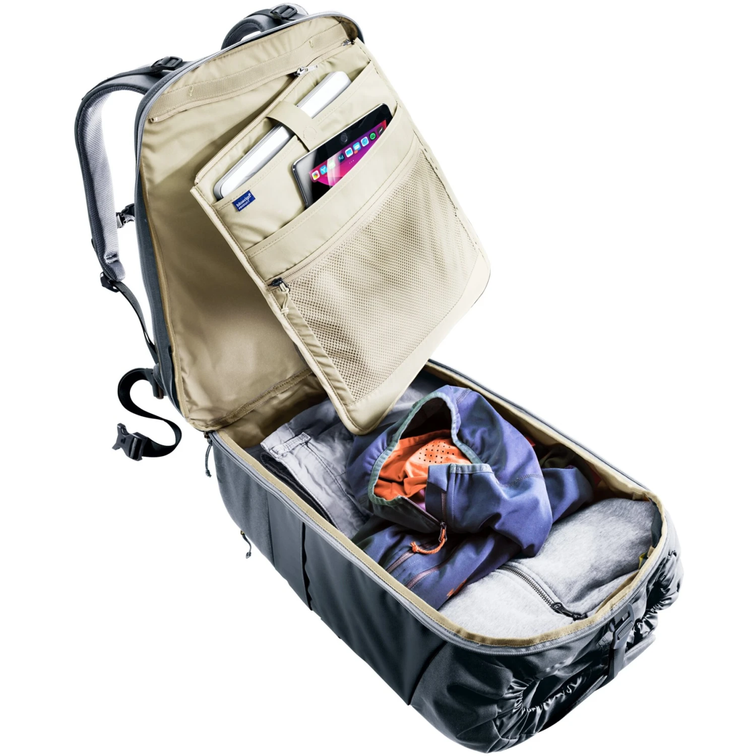 Deuter Utilion 34+5 Rugzak - Zwart 10 Deuter Utilion 34+5 Rugzak - Zwart - Afbeelding 8