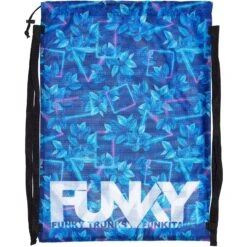 Funky Trunks Mesh Sportzak - Leaf Laser
