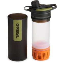 Grayl GeoPress Drinkfles Met Waterfilter - 710ml - Black Camo -Buitenuitrusting grayl geopress purifier bottle with water filter 710ml black camo 1 1541830