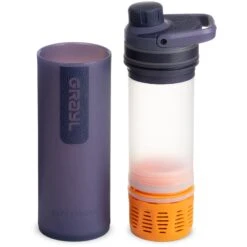 Grayl UltraPress Purifier Drinkfles Met Waterfilter - 500ml - Mignight Granite -Buitenuitrusting grayl ultrapress midnight granite 3 1116166