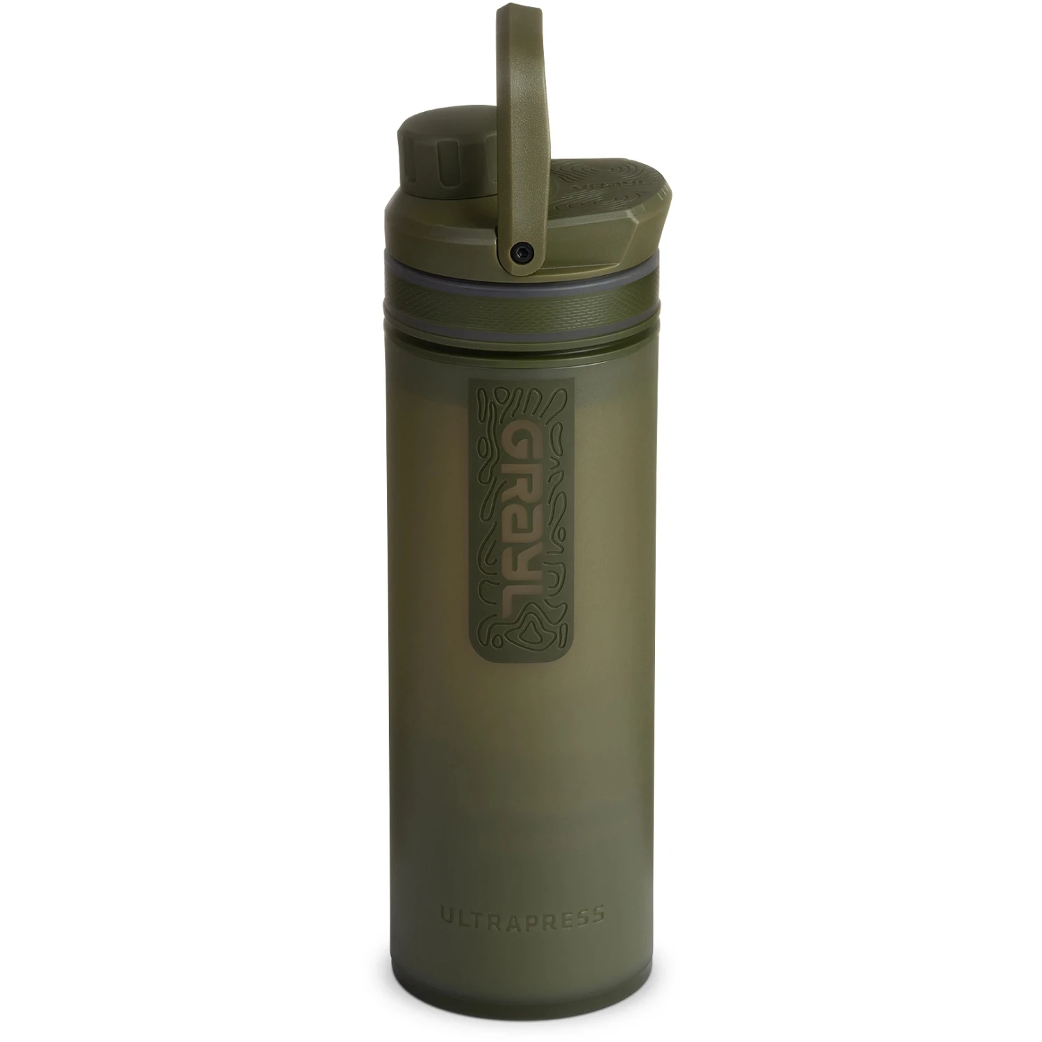 Grayl UltraPress Purifier Drinkfles Met Waterfilter - 500ml - Olive Drab 5 Grayl UltraPress Purifier Drinkfles Met Waterfilter - 500ml - Olive Drab - Afbeelding 3