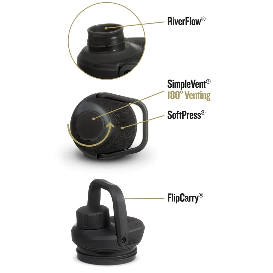 Grayl UltraPress Purifier Titanium Fles Met Waterfilter - 500ml - Olive Drab 10 Grayl UltraPress Purifier Titanium Fles Met Waterfilter - 500ml - Olive Drab - Afbeelding 8
