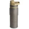 Grayl UltraPress Purifier Titanium Fles Met Waterfilter - 500ml - Desert Tan -Buitenuitrusting grayl ultrapress purifier titanium bottle with water filter 500ml destert tan 3 1494970