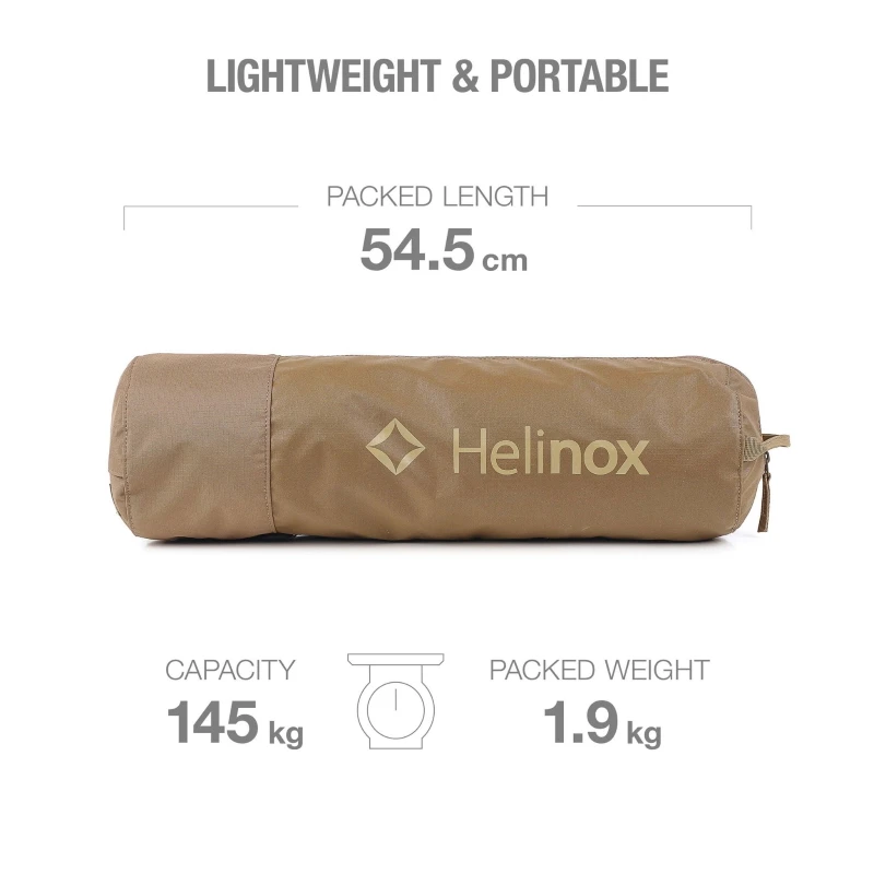 Helinox Savanna Chair - Coyote Tan / Black 6 Helinox Savanna Chair - Coyote Tan / Black - Afbeelding 4