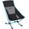 Helinox Beach Chair - Campingstoel - Zwart / Cyan Blue 1 Helinox Beach Chair - Campingstoel - Zwart / Cyan Blue -Buitenuitrusting helinox beach chair black cyan blue 12651r2 01 1383470