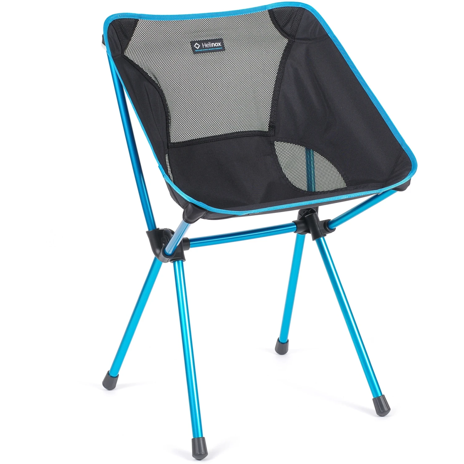 Helinox Café Camping Chair - Black - Cyan Blue 3 Helinox Café Camping Chair - Black - Cyan Blue