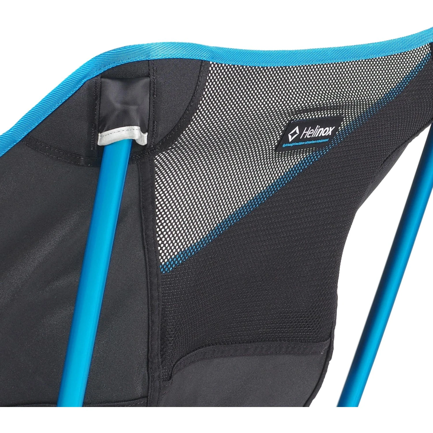 Helinox Café Camping Chair - Black - Cyan Blue 6 Helinox Café Camping Chair - Black - Cyan Blue - Afbeelding 4