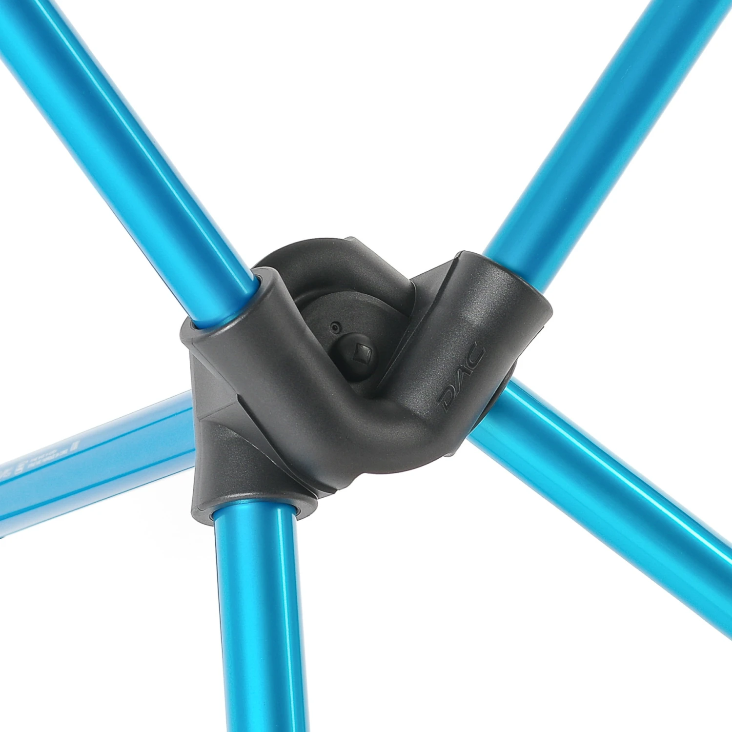 Helinox Café Camping Chair - Black - Cyan Blue 5 Helinox Café Camping Chair - Black - Cyan Blue - Afbeelding 3