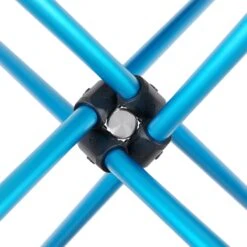 Helinox Café Camping Table - Black - Cyan Blue -Buitenuitrusting helinox cafe table black cyan blue 8 1215185