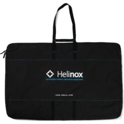 Helinox Café Table Wide - Campingtafel - Zwart / Cyan Blue -Buitenuitrusting helinox cafe table wide black cyan blue 13889 07 1405128