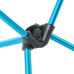 Helinox Chair Zero High Back Camping Chair - Black - Cyan Blue -Buitenuitrusting helinox chair zero high back camping chair black cyan 4 1215175