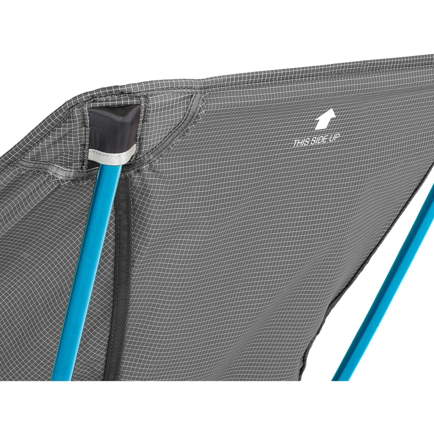 Helinox Chair Zero L - Campingstoel - Zwart / Cyan Blue 5 Helinox Chair Zero L - Campingstoel - Zwart / Cyan Blue - Afbeelding 3