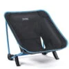 Helinox Incline Festival Chair - Black / Cyan Blue -Buitenuitrusting helinox incline festival chair black a 975568