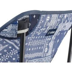 Helinox Incline Festival Chair - Blue Bandanna Quilt - Black -Buitenuitrusting helinox incline festival chair blue bandanna quilt black 3 1182403