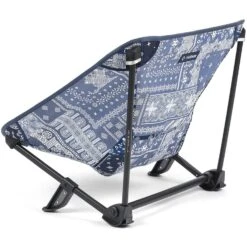 Helinox Incline Festival Chair - Blue Bandanna Quilt - Black -Buitenuitrusting helinox incline festival chair blue bandanna quilt black 5 1182401